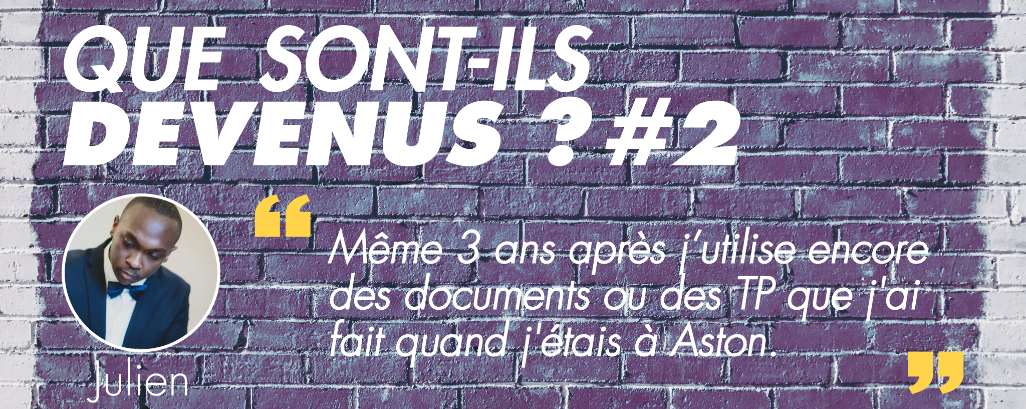 You are currently viewing [Que sont-ils devenus ? #2] Julien Chelza, diplômé ESD
